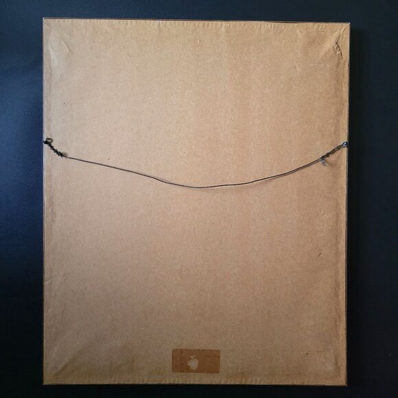 Vintage Framed Cross Stitch Sampler "A Loving Heart" With Floral and Bird Motif - Picture 5 of 6